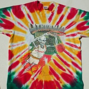 VINTAGE 1992 OLYMPICS GRATEFUL DEAD X LITHUANIA T